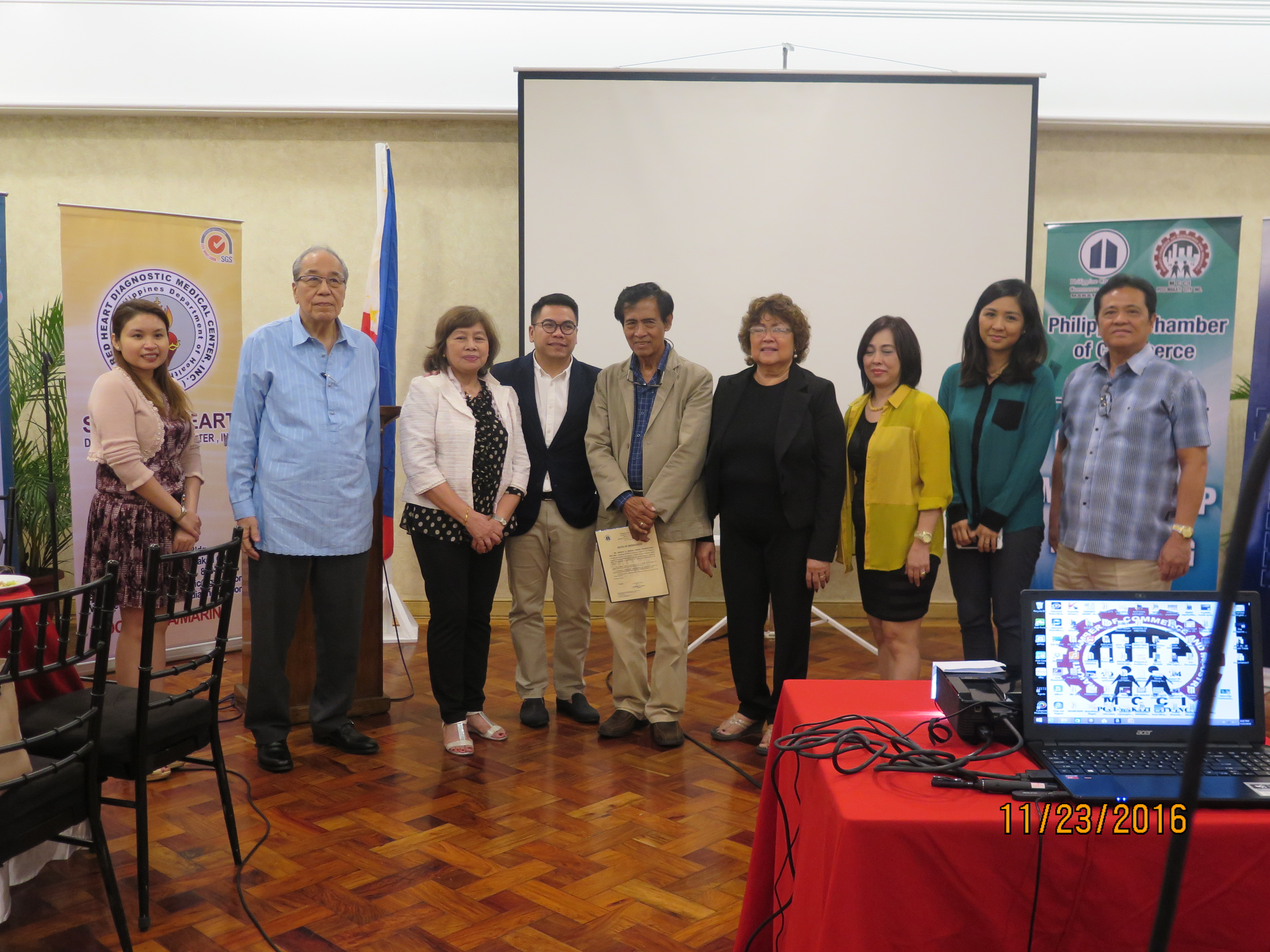 2016 BIR Tax Seminar - Makati Sports' Club | November 23, 2016 — archival photograph