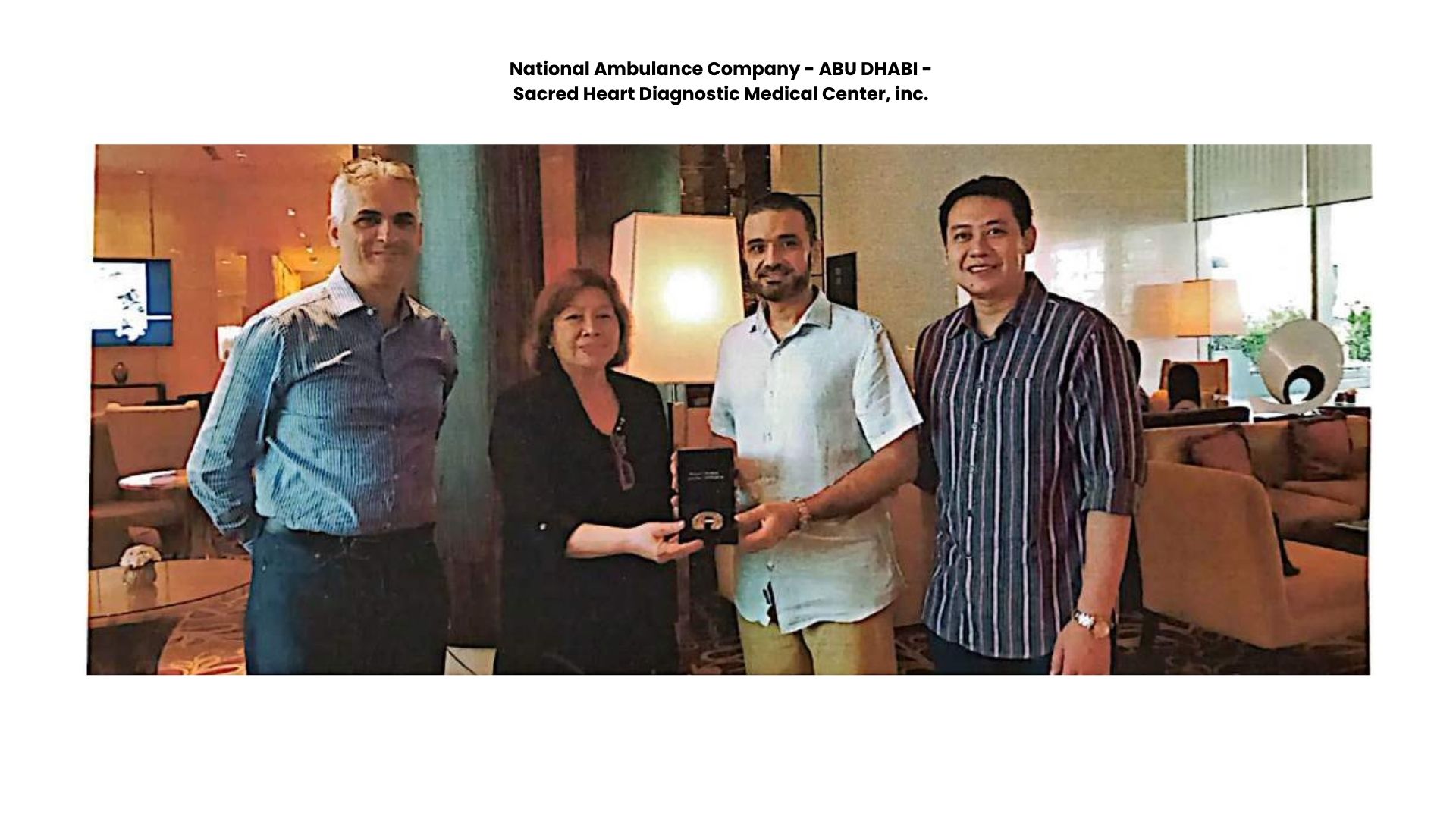2023 United Arab Emirates - Abu Dhabi | National Ambulance - AUH — archival photograph