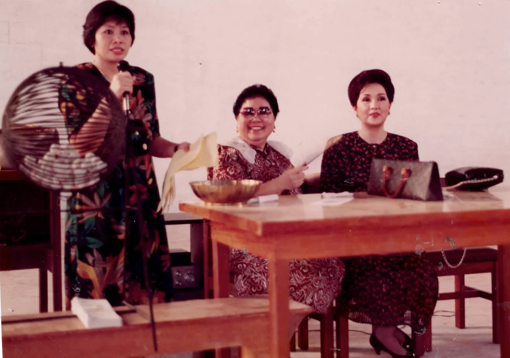 Community mission organizers and partners during an outreach program