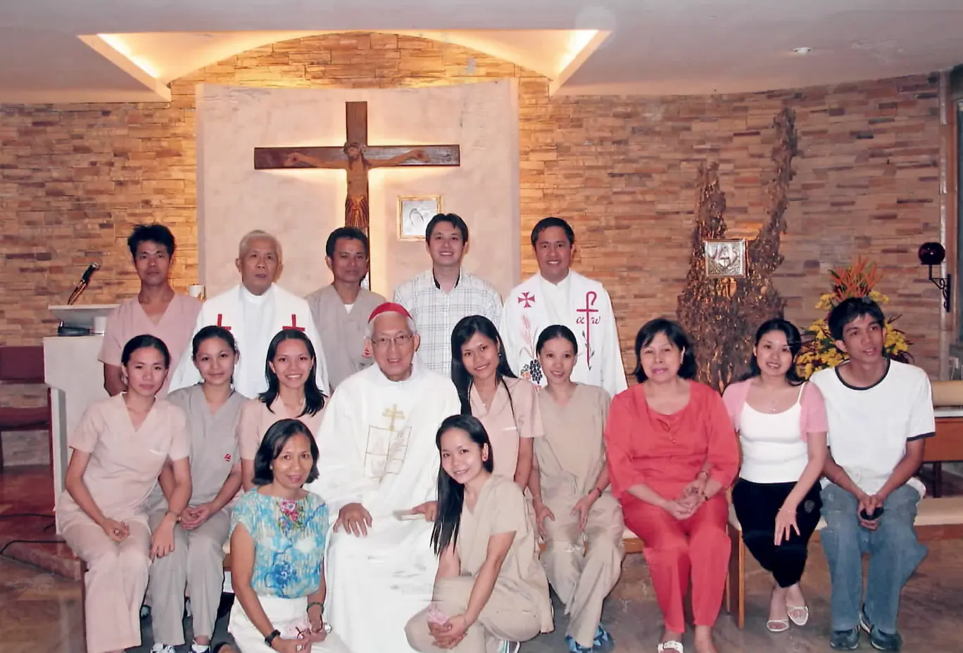 Sacred Heart healthcare team and community partners during an outreach activity