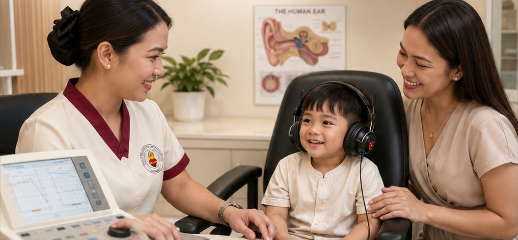 Audiometry and hearing assessment service at Sacred Heart.